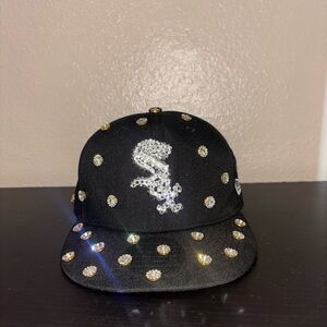 Black Sox Sequin Cap